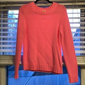 Jcrew pink sweater